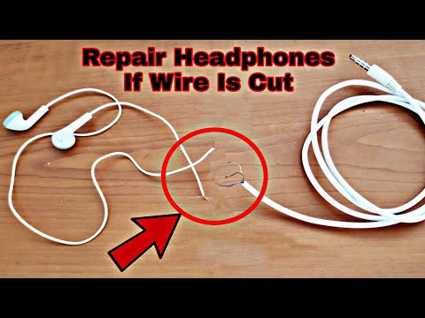 How To Repair Headphones If Wire Is Cut|| Repair Cut Earphones || Fix Cut Headphone