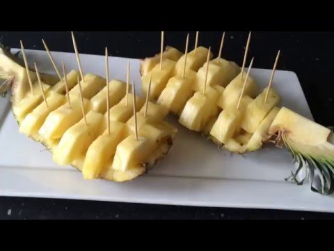 Vidéo: Comment Servir L'ananas