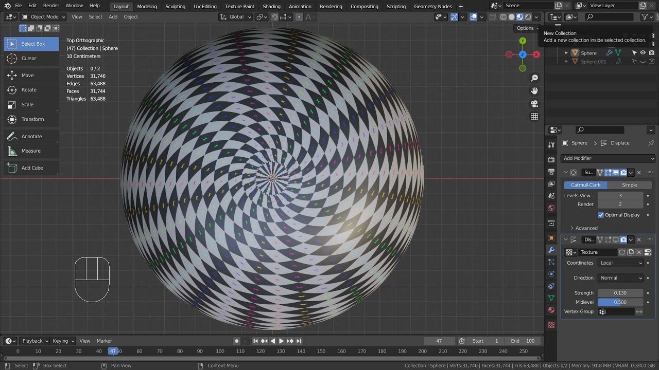 Blender Tutorial - How to spin materials - YouTube