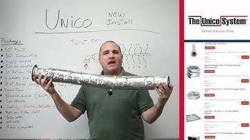 Unico Hi-Velocity New Installation - Complete HVAC Solution by Able Distributors