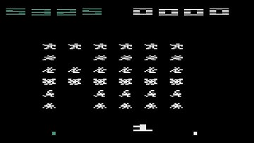 ATARI 2600 Alienated   Balloons and Umbrellas Space Invaders Hack 2003 William Pilgrim HOMEBREW