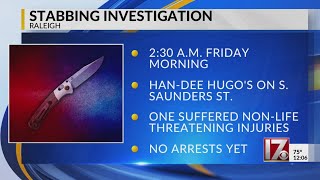 Man stabbed at Han-Dee Hugo’s early Friday morning, Raleigh police say