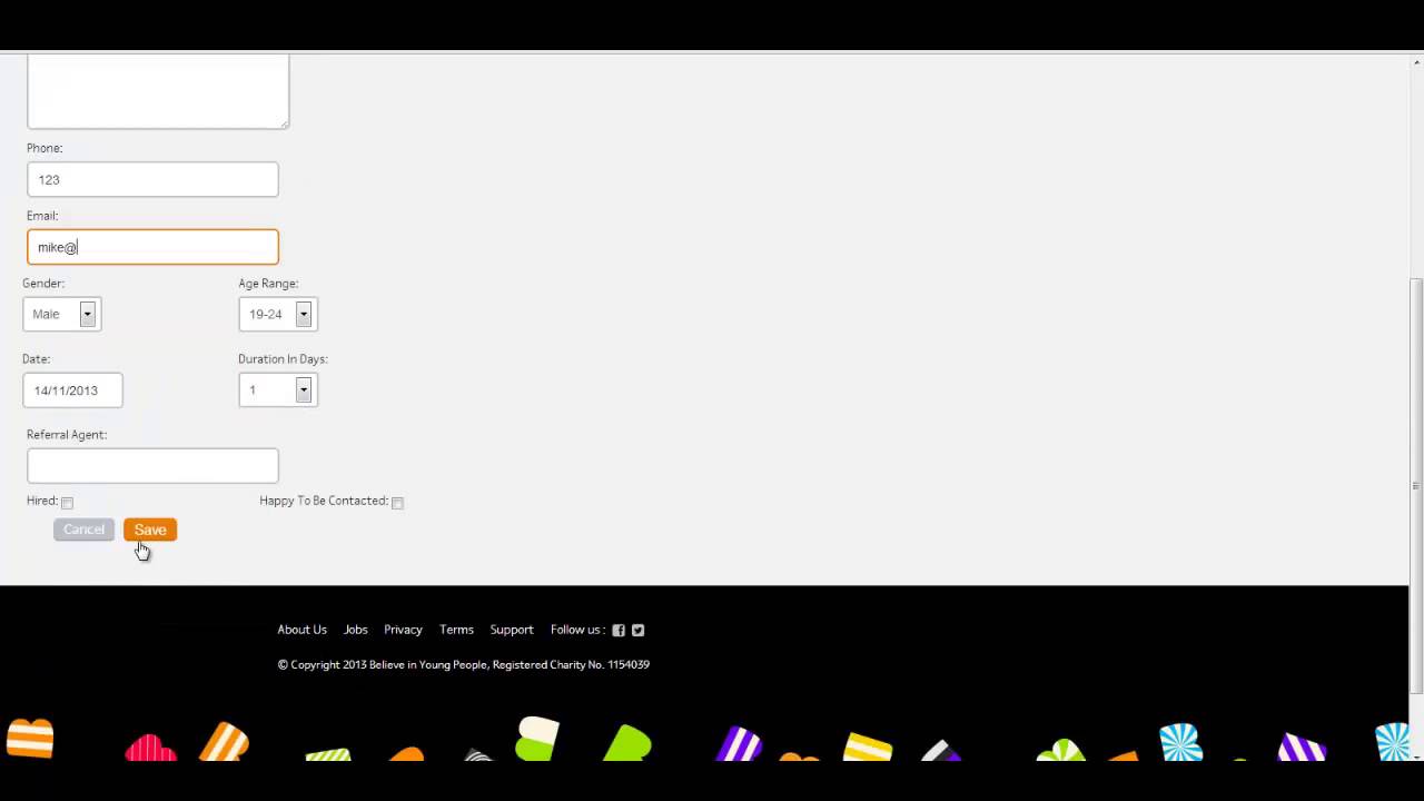 Site Manager  Adult Work Experience