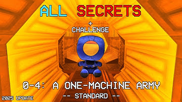 ULTRAKILL 0-4 REWORK: A ONE-MACHINE ARMY - (ALL SECRETS, CHALLENGE)