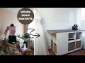 Sewing Room Makeover + IKEA SEWING TABLE HACK