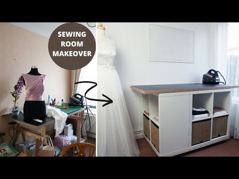 Video: Zamenljiva Miza Za šivanje: Zložljiva Rezalna Miza Za Dom Iz Ikee, Zložljivi In zložljivi Modeli Za Polstenje