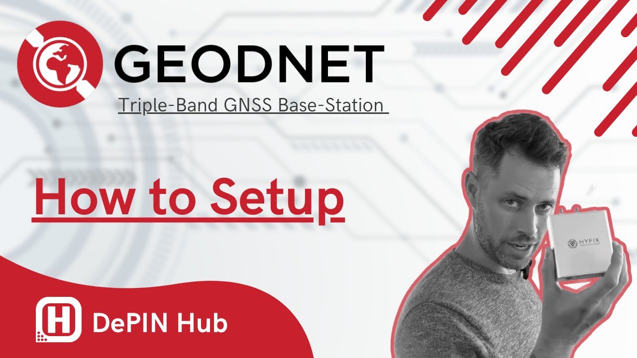 How to set up a GEODNET GNSS Correction Station and mine $GEOD