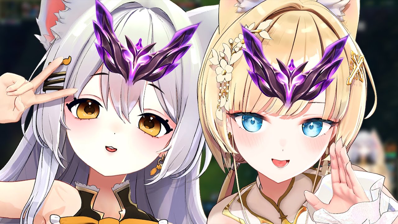 여우 자매의 첫 롤 방송...! 롤 마스터(였던)