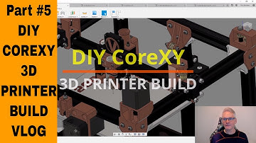Building A 3D Printer | The V-Baby CoreXY | High Speed 3D Printer | Part #5