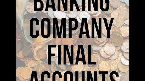 Accounts of Banking Companies-lecture 2 || Profit and Loss Account Format