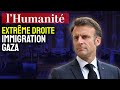 Macron en interview dans lhumanit  actu  react lmcp radio libre revue de presse par damon