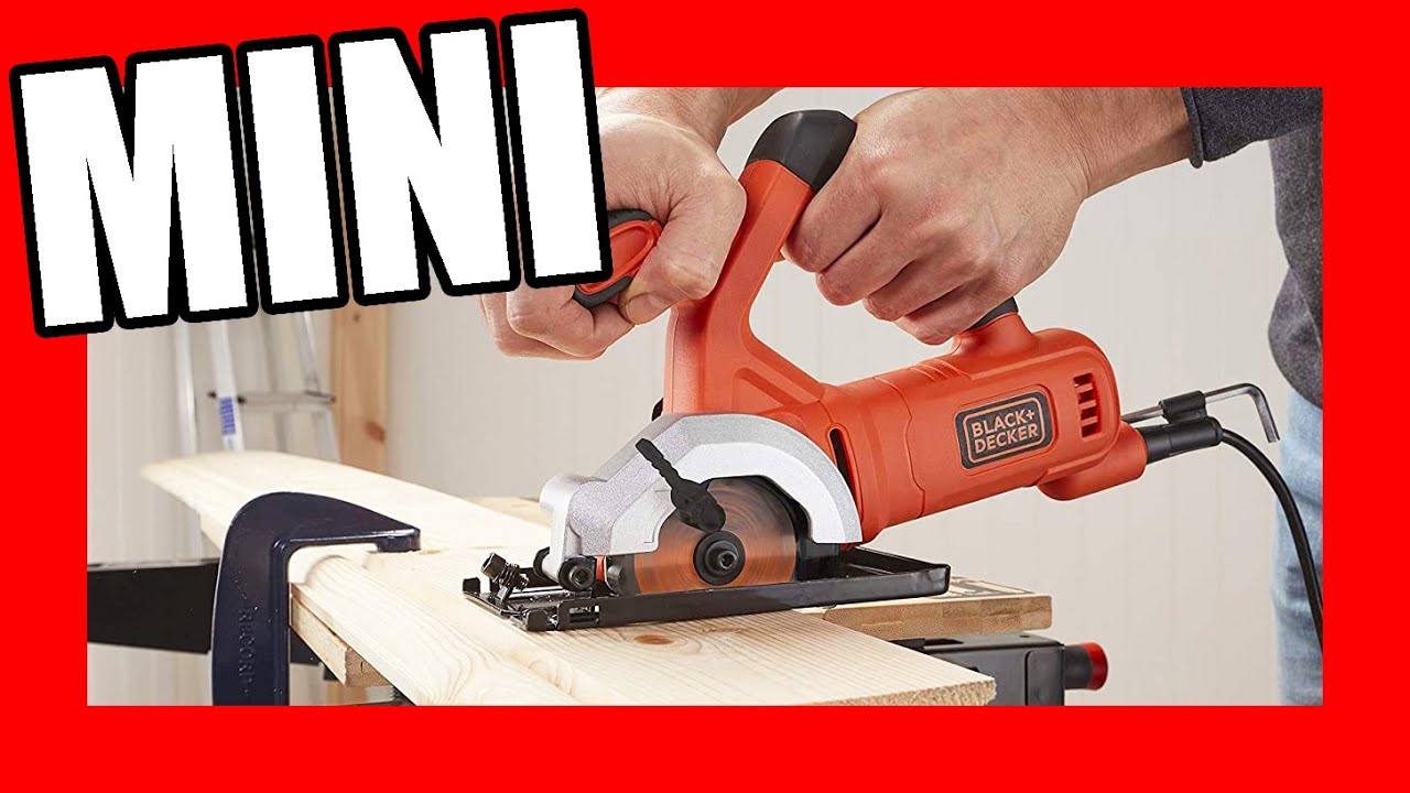 ESPECTACULAR MINI SIERRA CIRCULAR BLACK+DECKER PARA MADERA Y METAL |  HERRAMIENTAS ELECTRICAS - YouTube