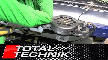 How to Remove Rear Parking Sensor Buzzer - Audi A6 S6 RS6 - C5 - 1997-2005  - TOTAL TECHNIK