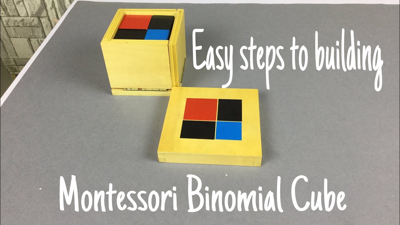 Montessori Binomial Cube - YouTube