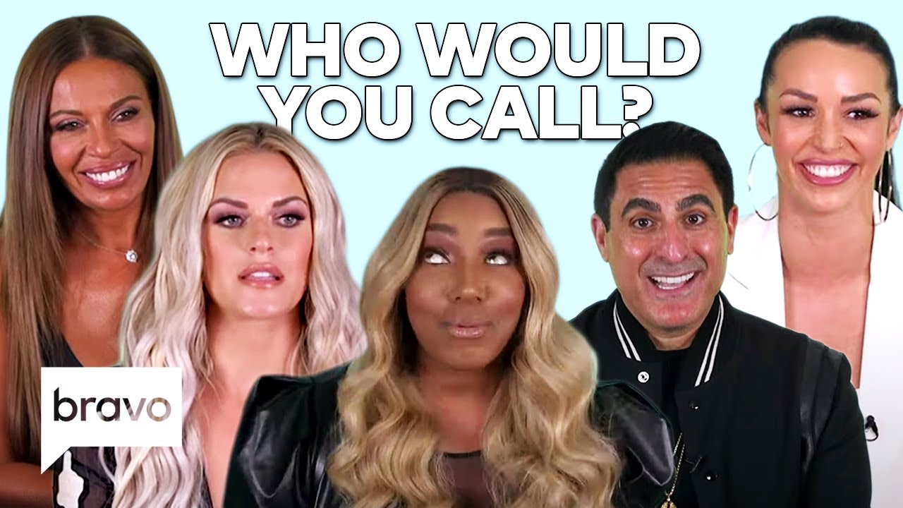 Nene Leakes and More Bravolebs Play “Who Would You Call? | Bravo