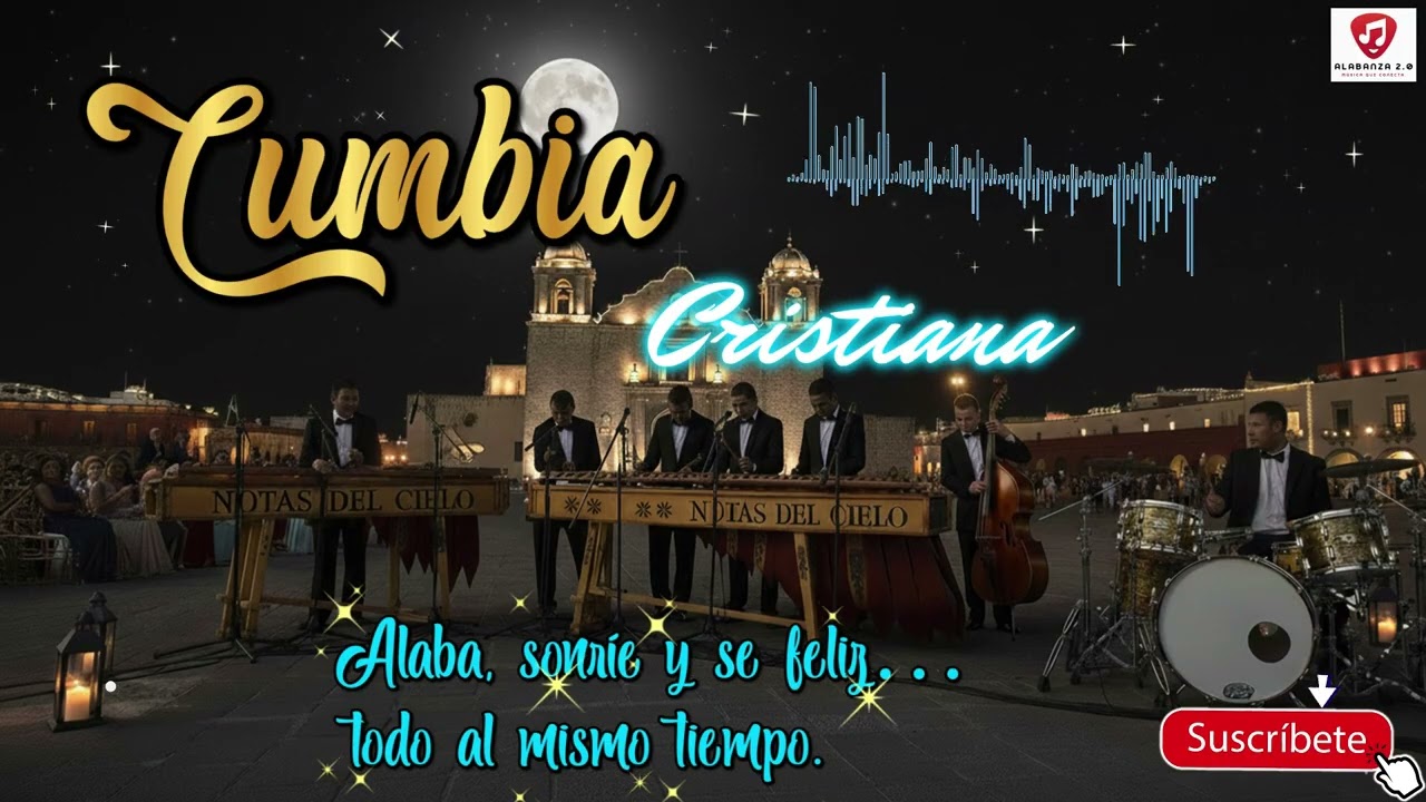 Marimba Cristiana en Cumbia 🎵 Mix Alabanza y Adoración | A Ti