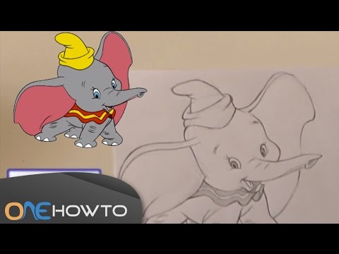 Dumbo elephant drawing