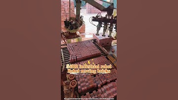 Palletizing robot #factory #industrialrobot #machine #automobile #intelligence #manufacturing