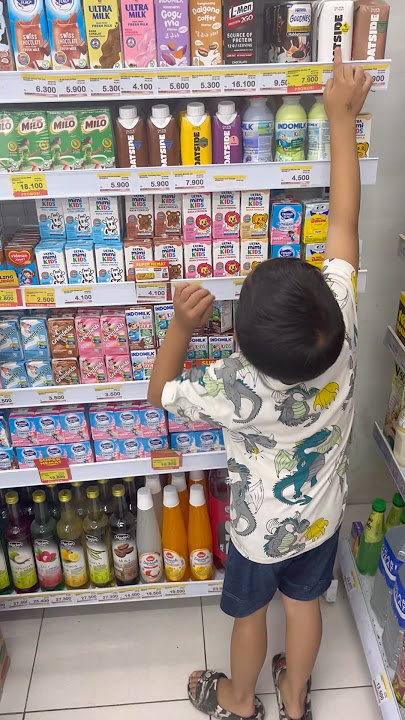 Mau borong susu 🥛 🧇 #susu #alfamart #viral #shorts