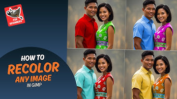 How To Recolor Any Image In GIMP- Easy Tutorial For Beginners!