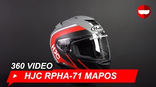 Hjc Rpha-71 Mapos Grey Red - Showcase