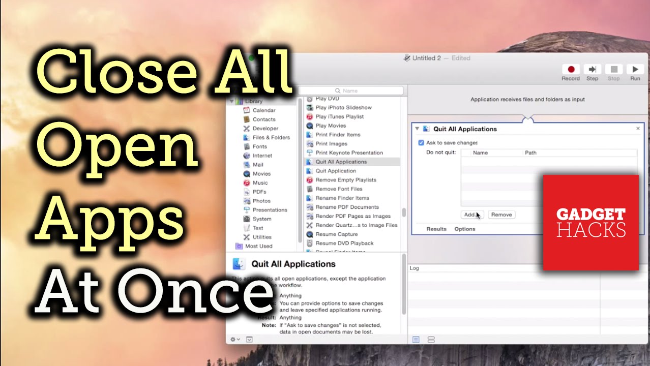 Closing Apps On A Mac