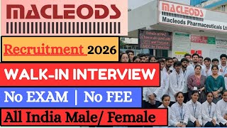 Macleods Pharma Recruitment 2026| Macleods Pharma Job Vacancy 2026 | Pharma Job Vacancy 2026 #jobs Macleods Pharma Recruitment 2026| Macleods Pharma Job Vacancy 2026 | Pharma Job Vacancy 2026 #jobs