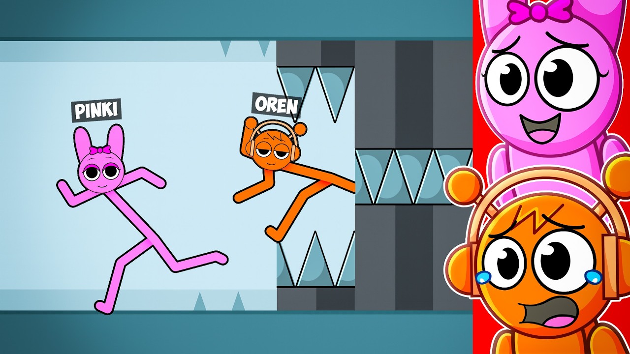 SPRUNKI STICKMEN vs FACTORY!