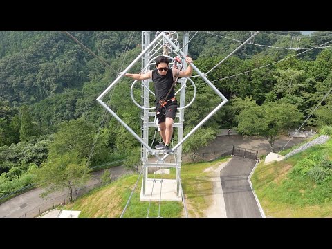 絶叫アスレチック風天に行ってみた