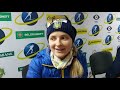 Юлия Журавок, интервью после завоевания серебряной награды чемпионата Европы-2019