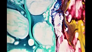 Fluid PaInTiNg With Hair Dryer & Some Huge Cells