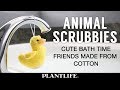 Plantlife Animal Bath Scrubbies