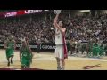 NBA 2K10 Boston Celtics vs Cleveland Cavaliers - Playoff Game 2 Highlights