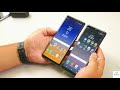 Сравнение Samsung Galaxy Note 9 и Note 8