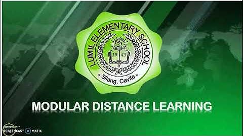 Lumil Elementary School Modular Distance Learning Dry Run