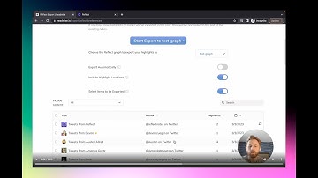 How to connect Readwise to your Reflect notes