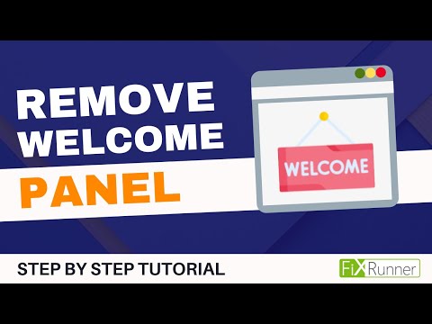 How To Remove The Welcome Panel In WordPress Dashboard