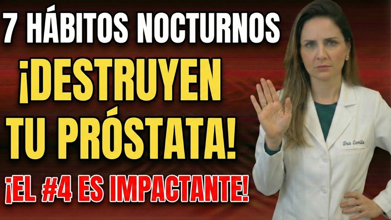 7 Hábitos Nocturnos que DESTRUYEN tu Próstata Después de los 50 | El Número 4 es Impactante