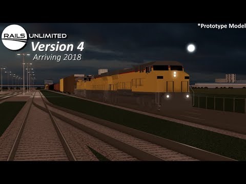 Looking At The New Train Rails Unlimited Roblox Youtube - the horror train trip roblox youtube