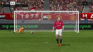 Man United legend penalty shootout 🫡 #fyp #legend #manchesterunited #football #fifamobile #cr7