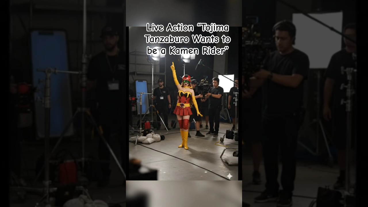 Live Action Anime “Tojima Tanzaburo Wants to be a Kamen Rider” 