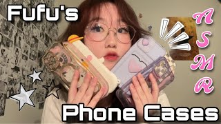ASMR PHONE CASES 🤤💖 tapping on ALL of my cases!!