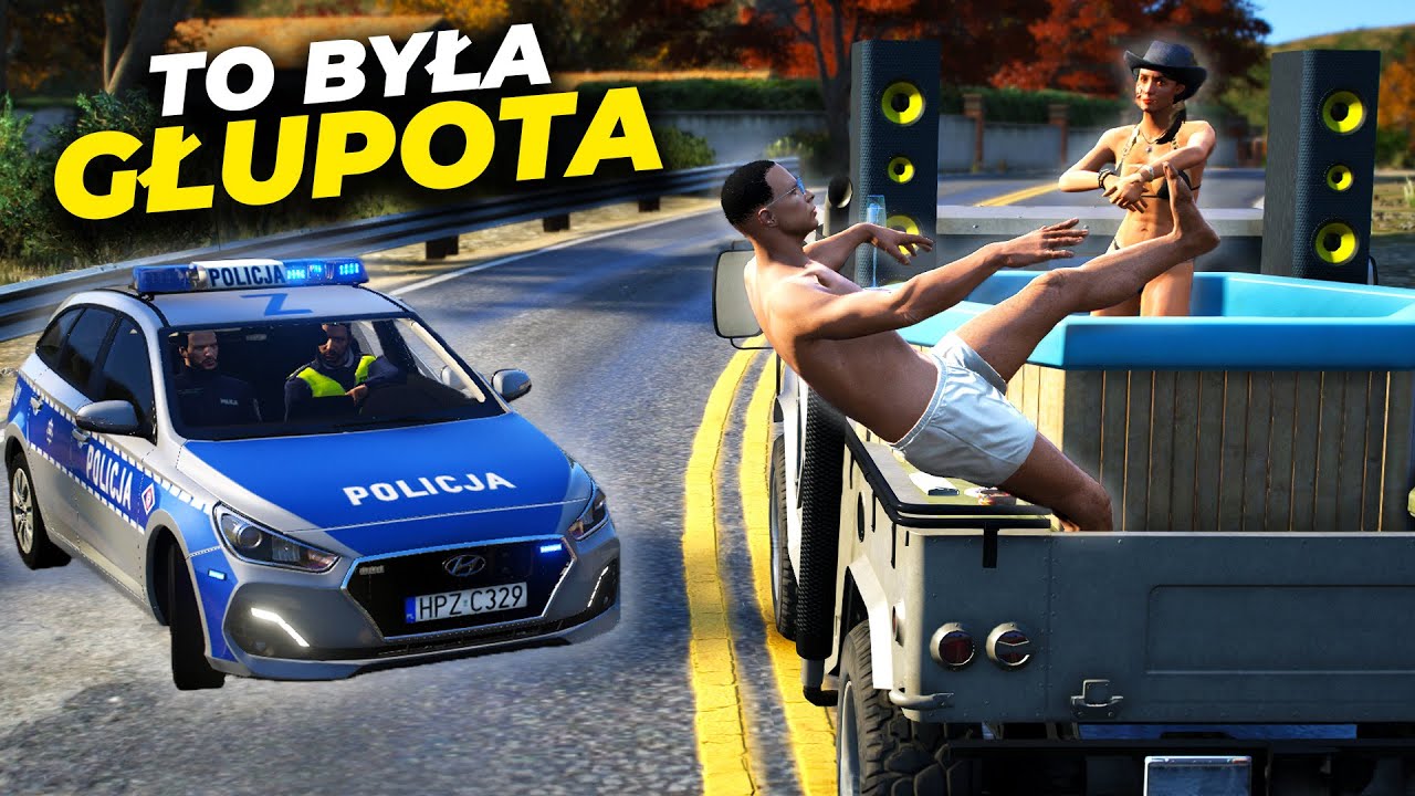 Polska Policja - DLACZEGO ON TO ROBIŁ? 😱 | Drogówka