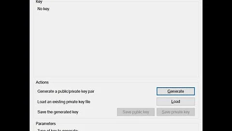 Create an SSH Key via PuTTYGen