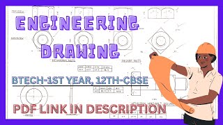 ENGINEERING DRAWING | NOTES | B-TECH 1ST YEAR | 12TH CBSE | PDF DOWNLOAD LINK IN DESCRIPTION |
