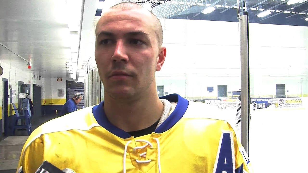 SR GARRICK PERRY ON BEING NAMED UAF HOCKEY AST CAPTAIN YouTube