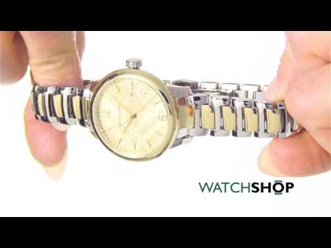 Burberry Ladies' Classic Round Watch (BU10118) - YouTube