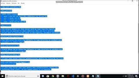 Configuración de XAMPP 3.2.2 para enviar correos desde el localhost