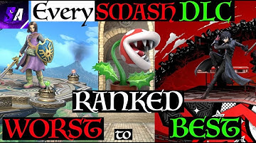 All Smash Ultimate DLC Characters Ranked Worst to Best