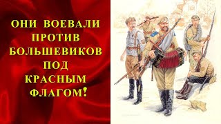 ВРАГИ большевиков, воевавшие под КРАСНЫМ флагом!